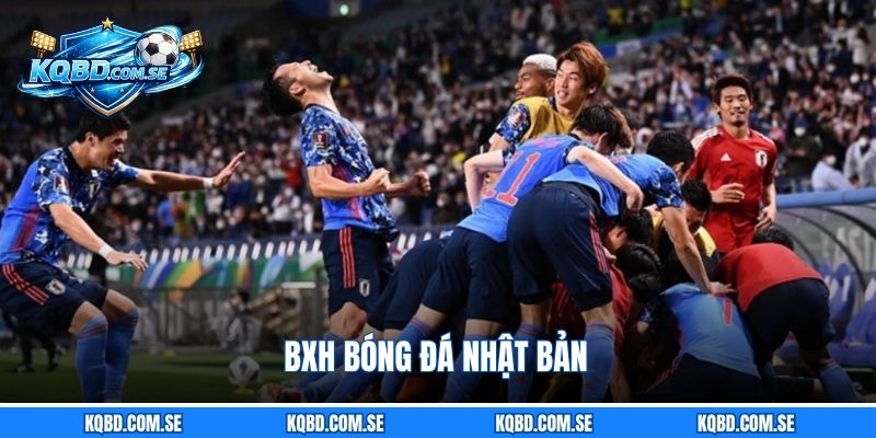 BXH bóng đá Nhật Bản